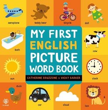 Catherine Bruzzone My First English Picture Word Book (Relié) Picture Word Books