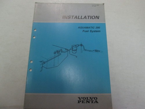1984 volvo penta - penta, installation