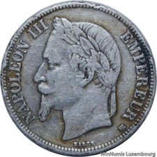 W2491 5 Francs Napoléon III
