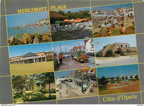 Carte postale merlimont - carte,