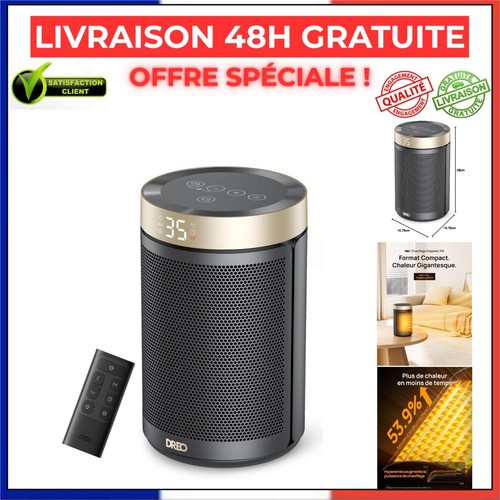 Dreo chauffage appoint 1500w - d'appoint,