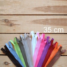 Fermeture à glissière invisible 35 cm éclair zip tarif dégressif