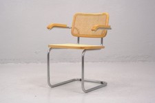 Chaise Cesca B64 de Marcel Breuer, édition Gavina, style Bauhaus - Italie