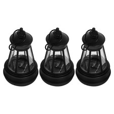  3 Pcs Lampion Solaire Exterieur Lanternes D'extérieur Feux De Patio Jardin