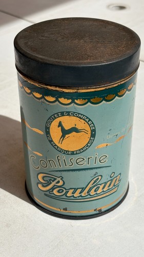 Ancienne boite fer - ancienne, en