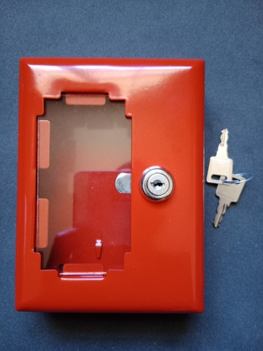 Boîte clés avec - avec, vitre