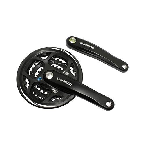 Pedalier vtt altus noir - vtt, 7/8v.