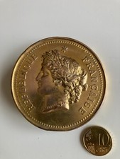 Rare Médaille plaque murale