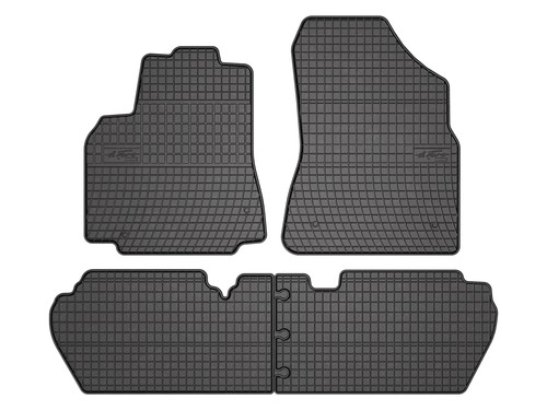 Tapis arrière caoutchouc - arrière,