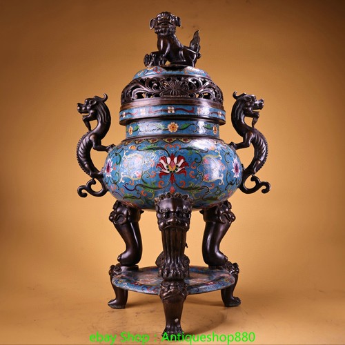 Old chinese cloisonne - 23.6''old,