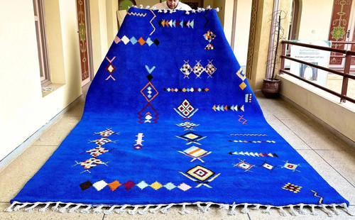 Tapis berbère marocain - , en