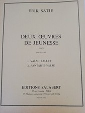 SATIE ERIK PARTITIONS DEUX