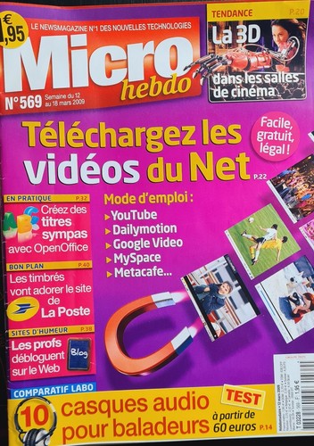 Magazine micro hebdo année - magazine,