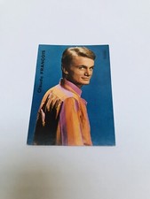 Mini carte postale postal card publistar CLAUDE FRANÇOIS 5x7cm