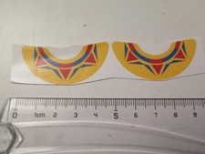 2x Autocollant sticker pour nacelles grande roue PLAYMOBIL 5552 fête foraine