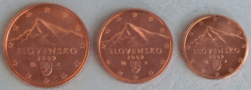 Cent pièces de - 1+2+5,