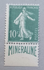 Enorme collection timbres semi moderne ** / * : Minéraline, Pont du Gard, ...