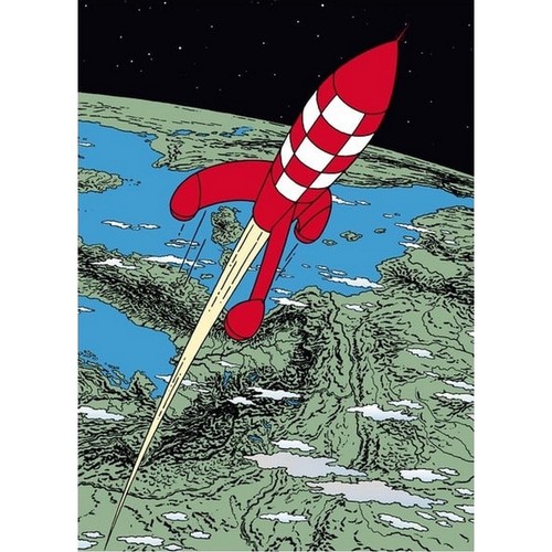 Pochette plastique tintin - pochette,