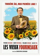 EDDY MITCHELL carte postale n° ATHQ 316 LES VIEUX FOURNEAUX 3EME AGE 1ERE LIGNE