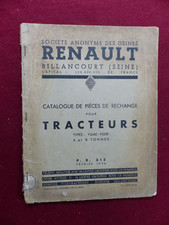 livret catalogue pièces