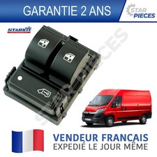 PLATINE COMMANDE BOUTON LEVE VITRE AVANT GAUCHE BOXER 3 DUCATO 3 JUMPER 3