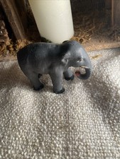 Ancien Santon De Crèche Devineau Éléphant Taille 1 TBE