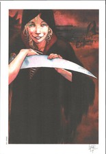 EX-LIBRIS LA FILLE A LA LAME