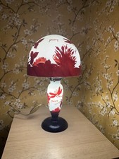 Lampe en pâte de verre