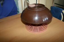 mangeoire oiseaux ronde en plastique