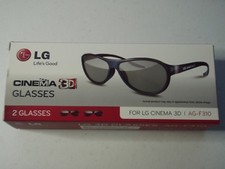 LG CINEMA 3D GLASSES - 2 PACK (= 2 pairs per box) - AG-F310 -- Brand NEW in box.