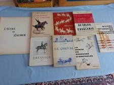 Lot livres équitation cheval