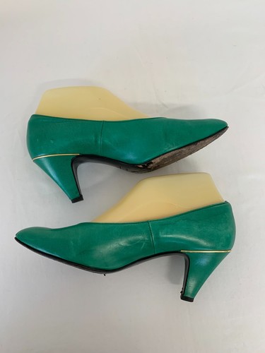 Escarpins verts vintage - escarpins, bally