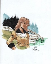 FANFOUE  L' APAGE DISPARU AVEC UNE DEDICACE DE MEYNET EO ALBUM NEUF