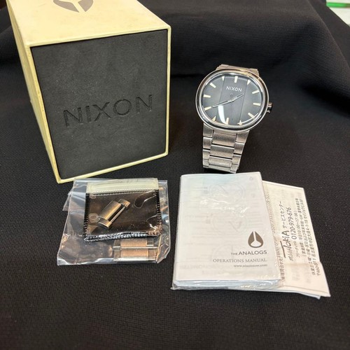 Nixon quartz mens wristwatch - mens,