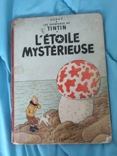 bd Tintin L' Étoile Mystérieuse 1947