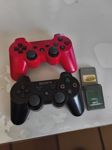 Lot manette ps3 cartes - lot, hs