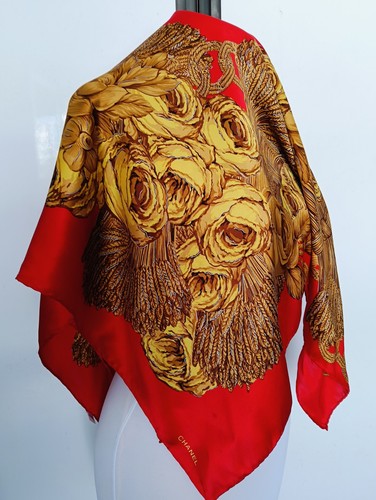 Foulard chanel soie - foulard,