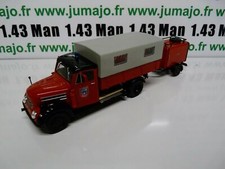 CPF78 Camion 1/43 Hachette IXO Pompiers : Robur Garant 30 K remorque motopompe T