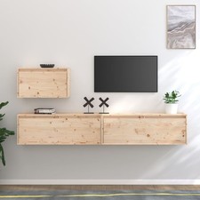 Meubles TV 3 pcs Bois Massif
