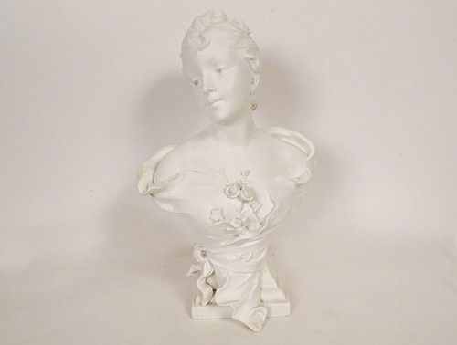 Sculpture buste sylvain - sculpture,