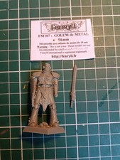 Figurine Résine Fenryll Fantasy Mini Metal Golem 