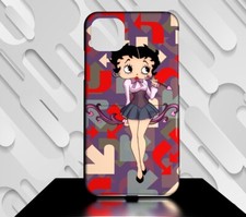 Coque pour iphone 15 14 Pro Max 13 12 11 XR XS X 7 8 6 BETTY BOOP 09