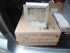 BRIQUES DE VERRE GLASSTEINE NEUVES