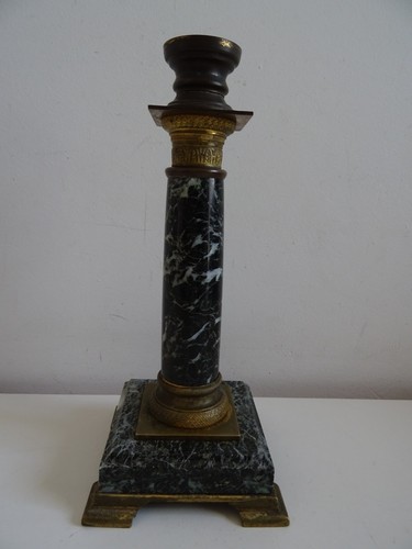 Ancien bougeoir pied de - ancien, ou