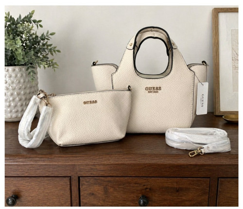 Guess bone pebbled - pebbled, bag