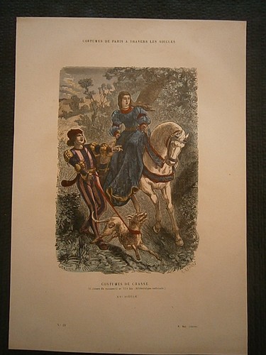 Engravings 19th paris - 19th,