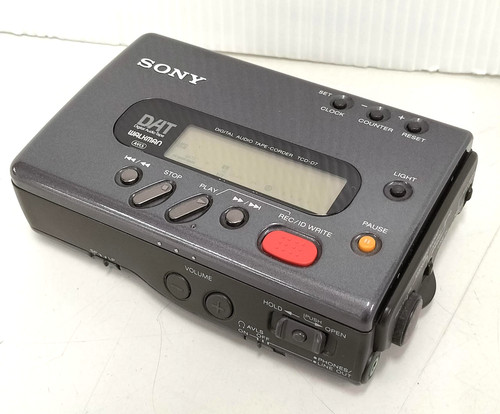Sony tcd vintage dat - sony, tcd-d7