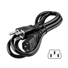 UL 6ft 3-Prong AC Power Cord