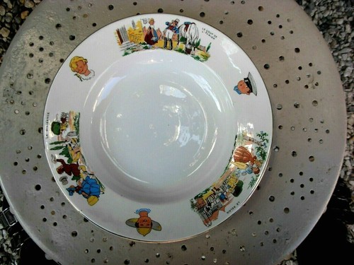 Belle assiette creuse - , parlante