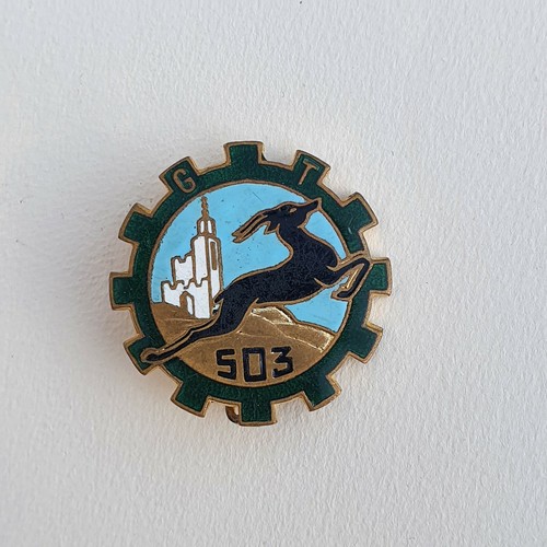 Insigne train 503 - train:, g.t.
